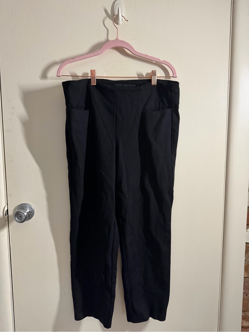 torrid Black Straight-Leg Women’s Trousers
